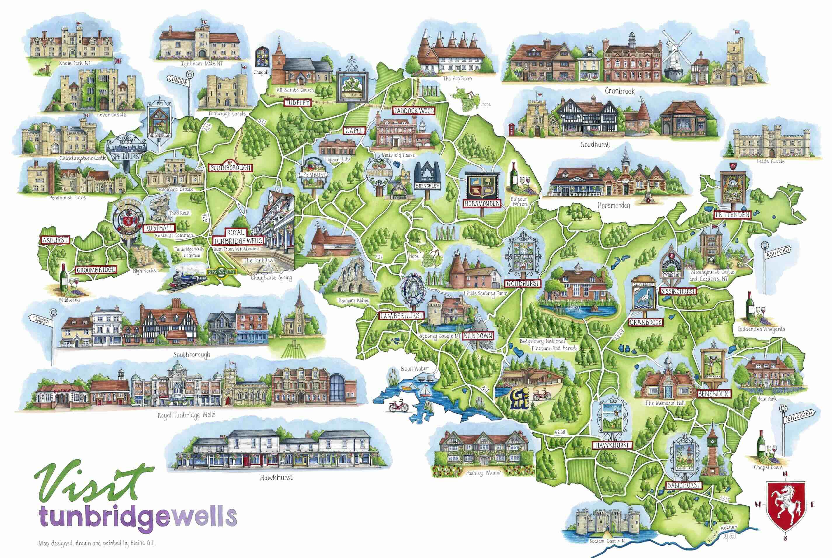 Illustrated Maps